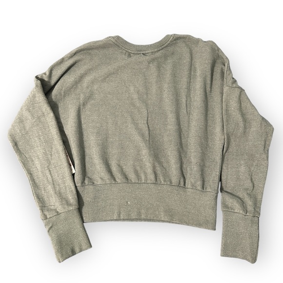 NWT Kyodan Outdoor Green Crop Crewneck Pullover - Picture 2 of 7